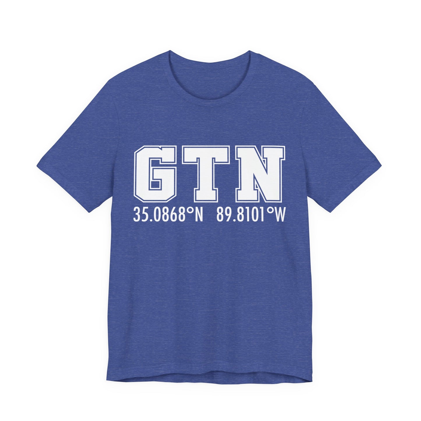 Germantown, TN Coordinates Tee