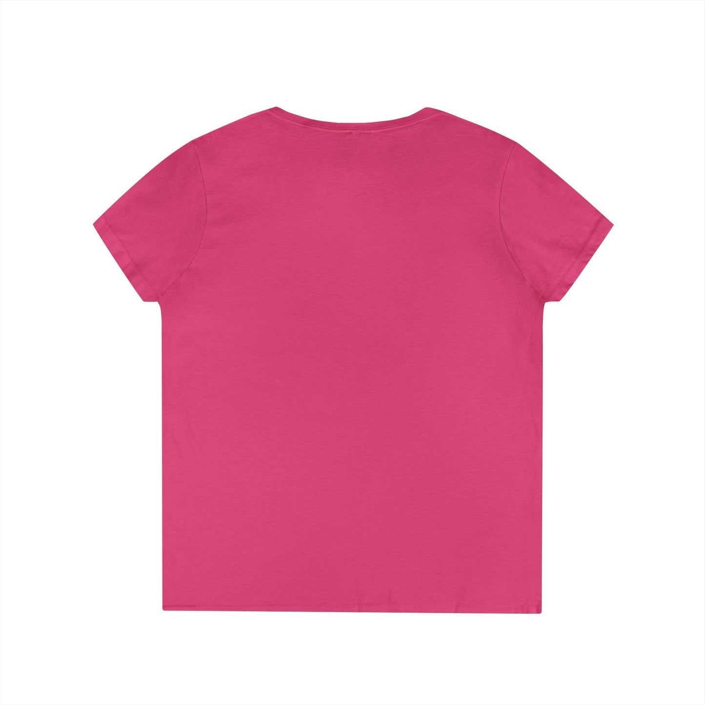 Ladies' V-Neck T-Shirt, Casual Tee, Comfortable Top, Everyday Wear, Gift for Her, Summer Fashion