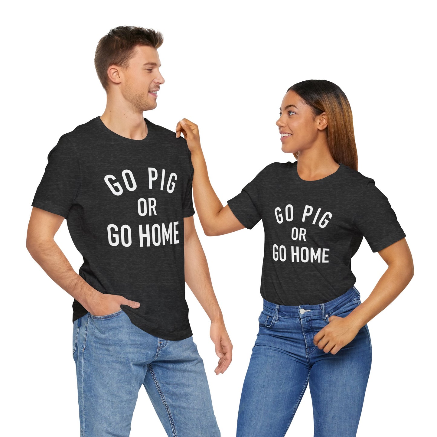 Arkansas Go Pig Or Go Home Tee