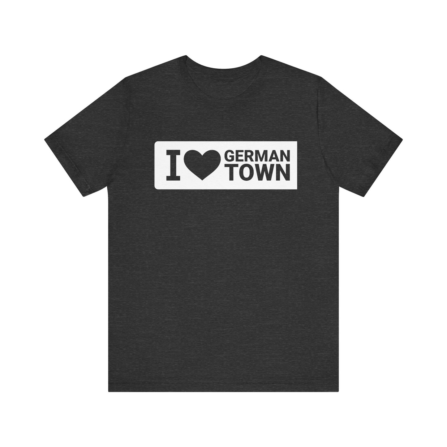 I Love Germantown Unisex Jersey Short Sleeve Tee