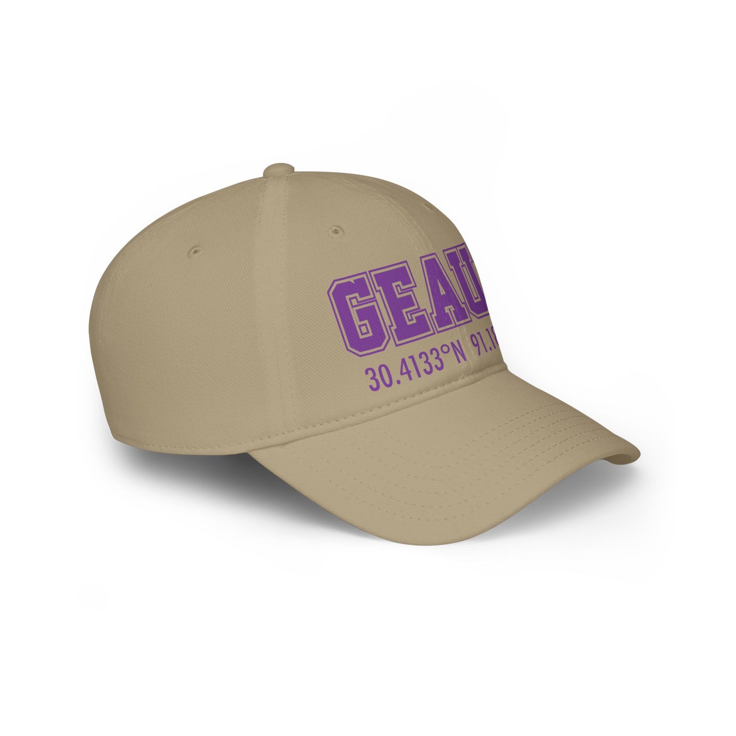 LSU Geaux Coordinates Low Profile Baseball Cap - Perfect for Outdoors & Casual Wear