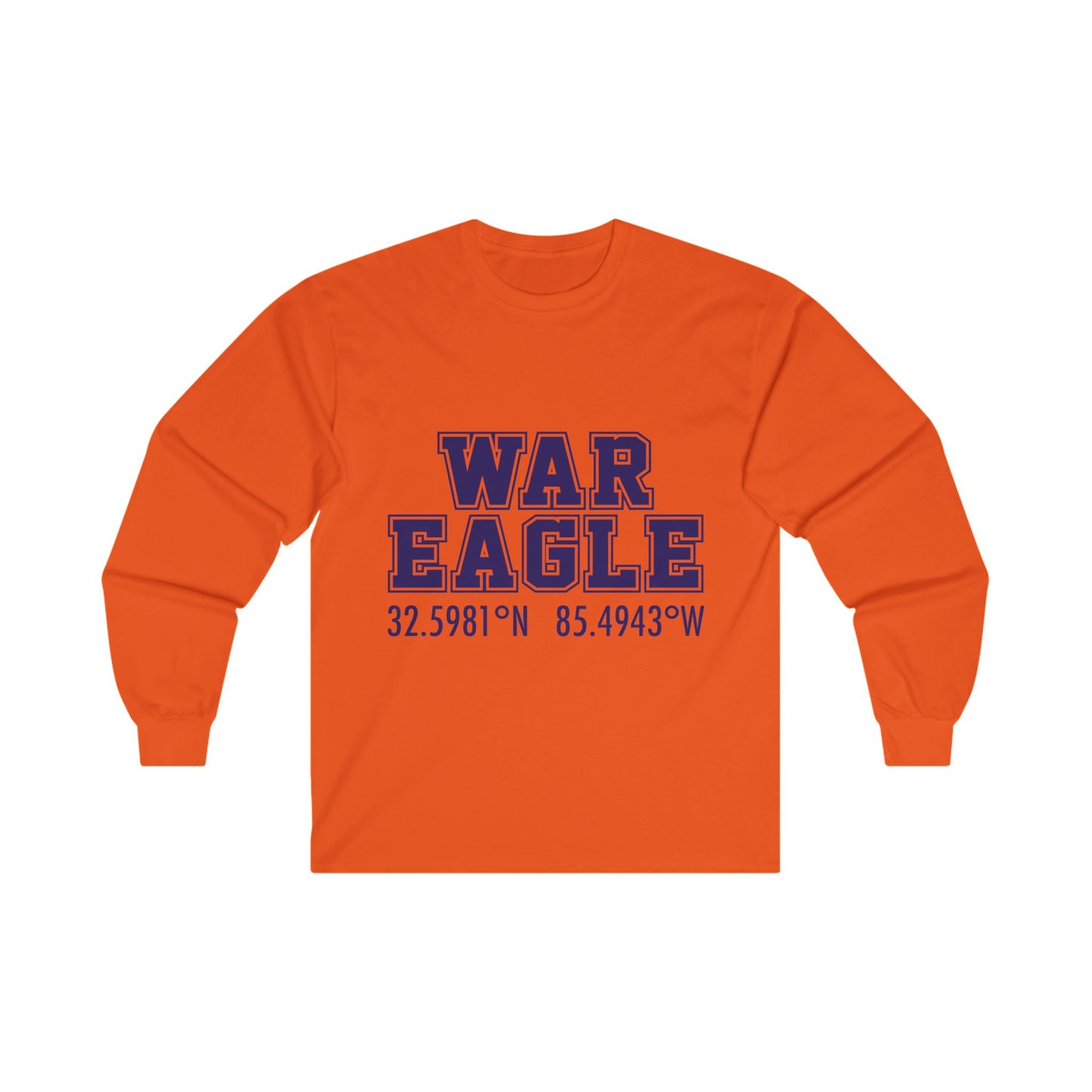 Auburn War Eagle Unisex Ultra Cotton Long Sleeve Tee