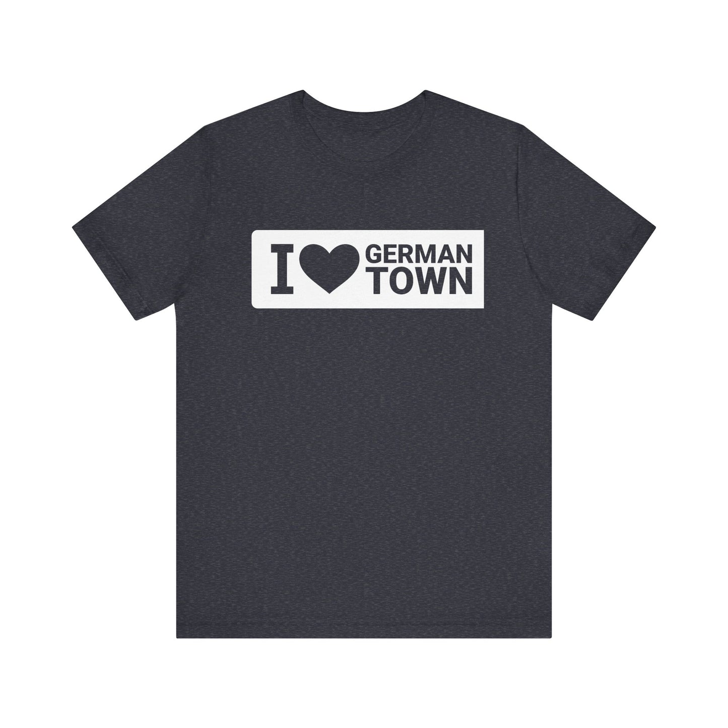 I Love Germantown Unisex Jersey Short Sleeve Tee