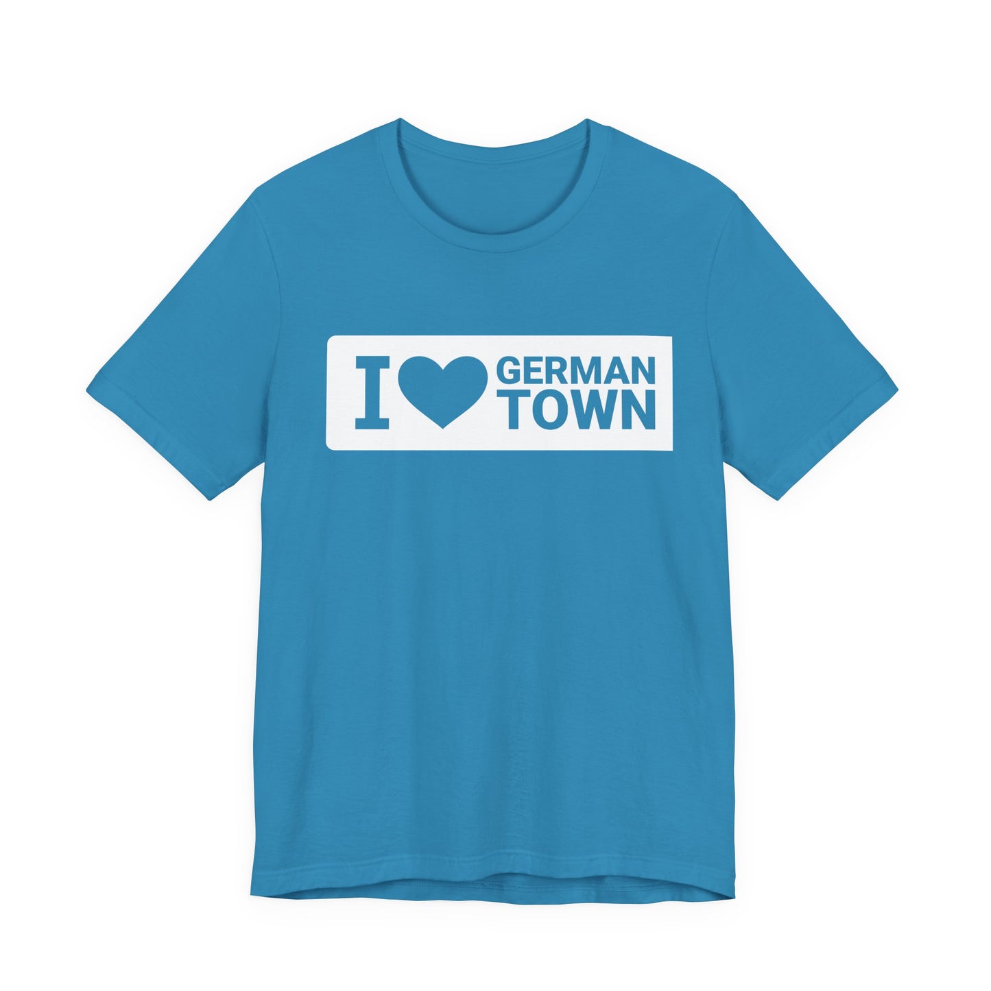 I Love Germantown Unisex Jersey Short Sleeve Tee