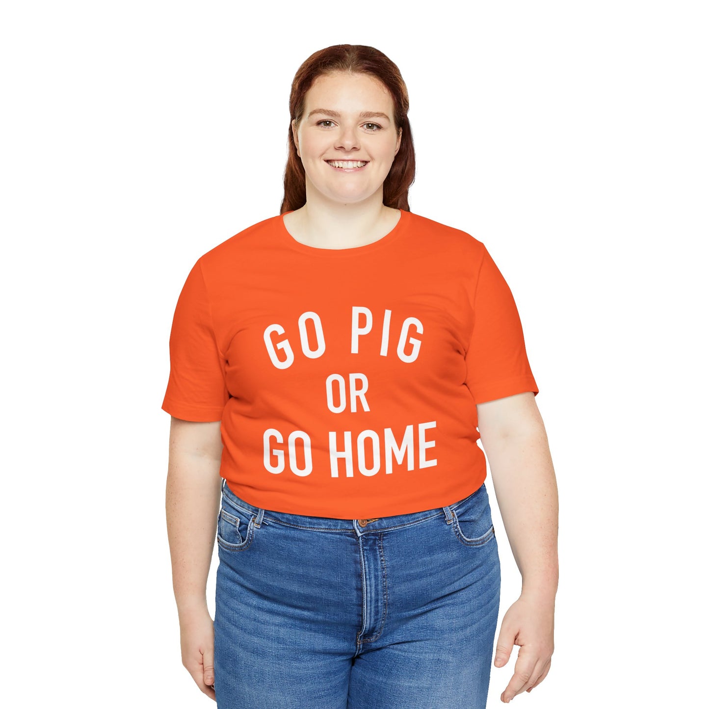 Arkansas Go Pig Or Go Home Tee