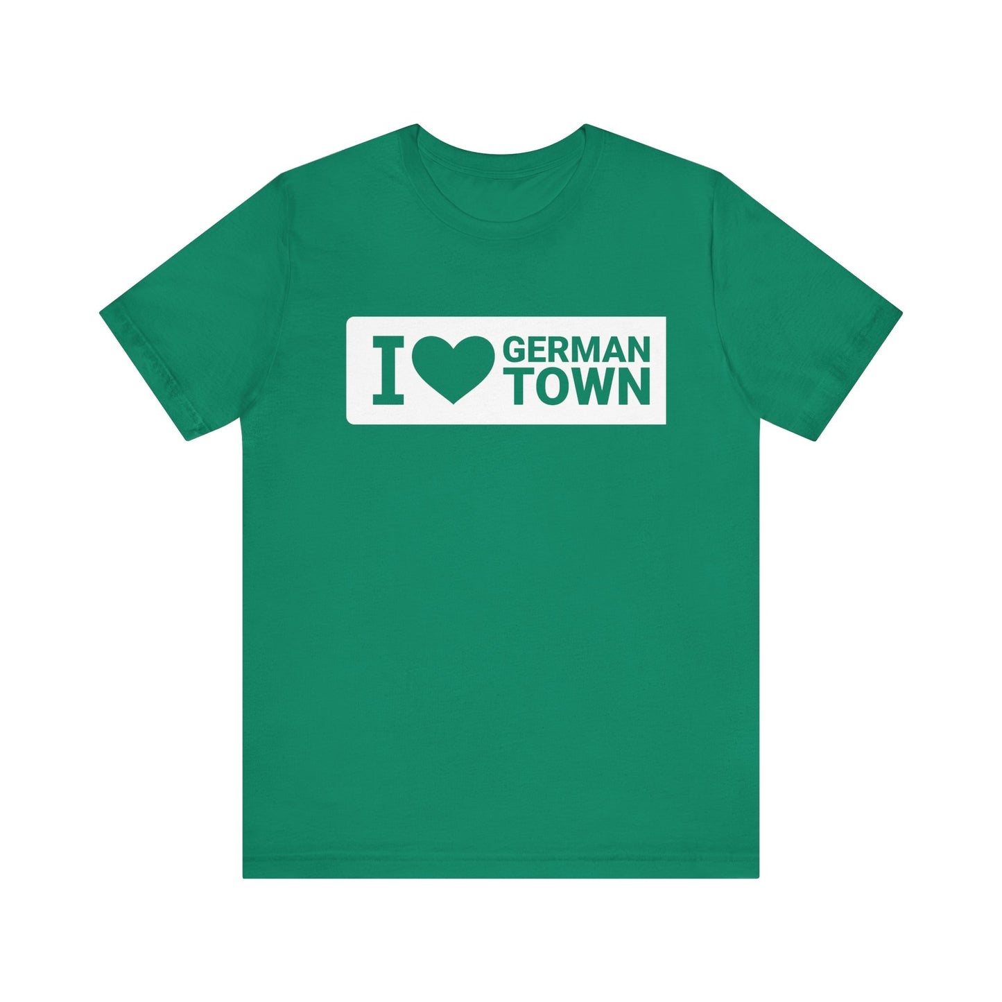 I Love Germantown Unisex Jersey Short Sleeve Tee
