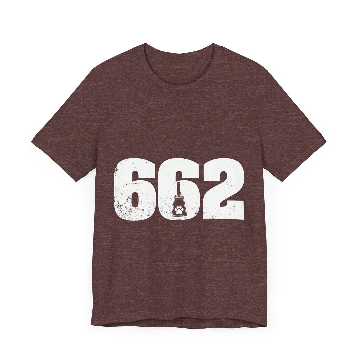 Mississippi State 662 Unisex Jersey Short Sleeve Tee