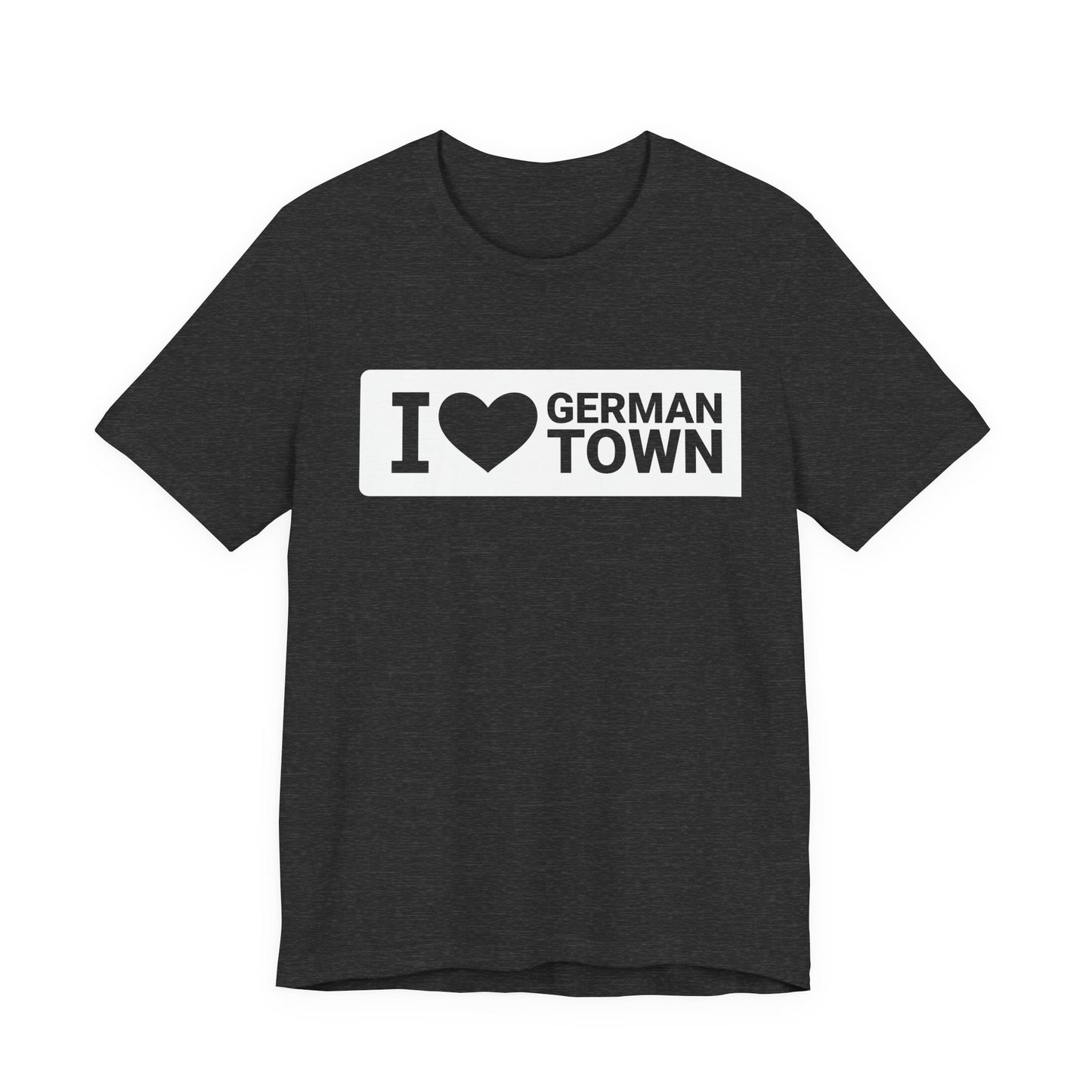 I Love Germantown Unisex Jersey Short Sleeve Tee