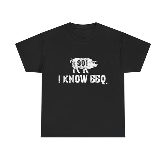 BBQ Enthusiast Unisex Heavy Cotton Tee - Perfect for Grill Masters, Gift for BBQ Lovers, Casual Summer Wear, Cookout Essential, Foodie Tee