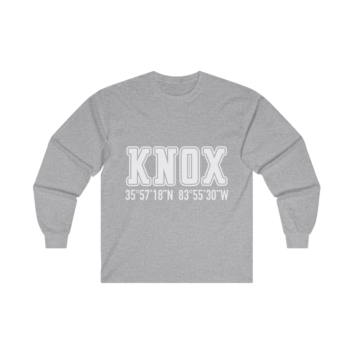 Tennessee Knoxville Coordinates Ultra Cotton Long Sleeve Tee