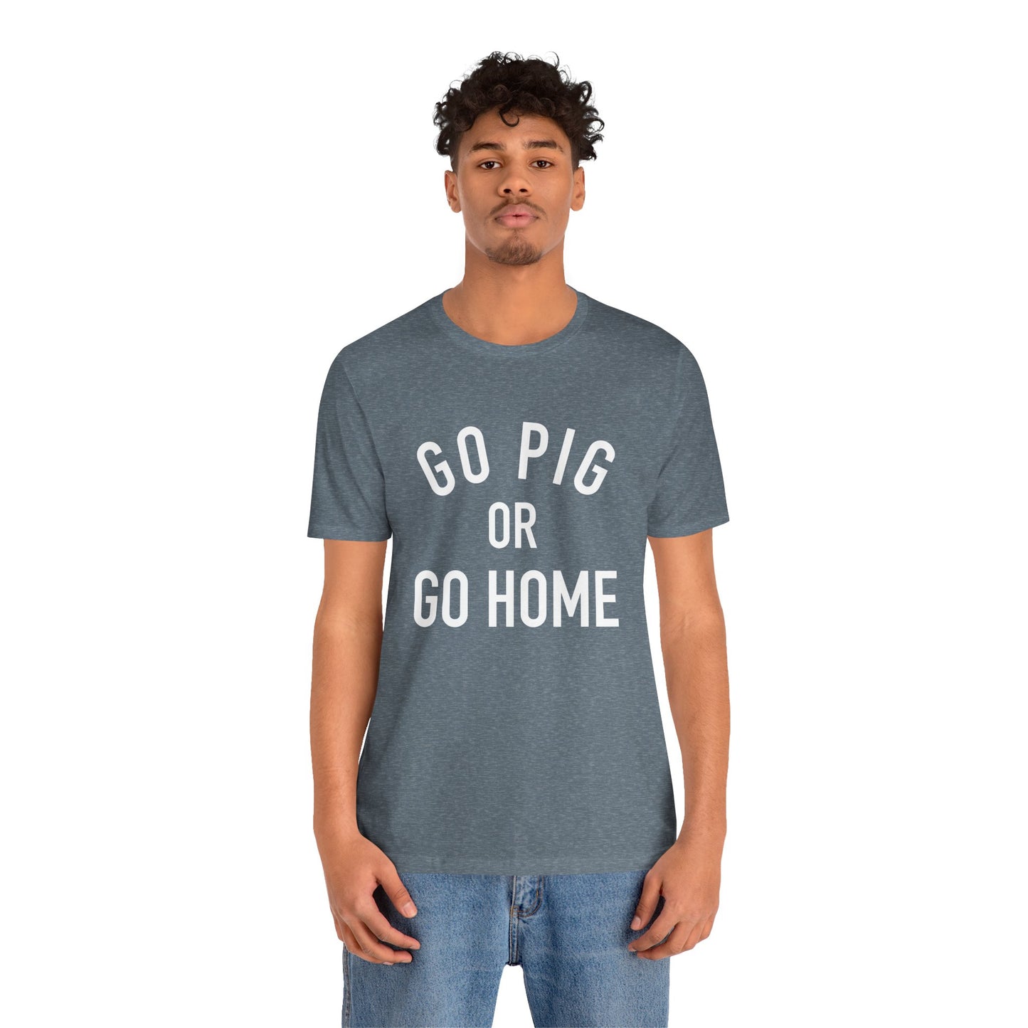 Arkansas Go Pig Or Go Home Tee