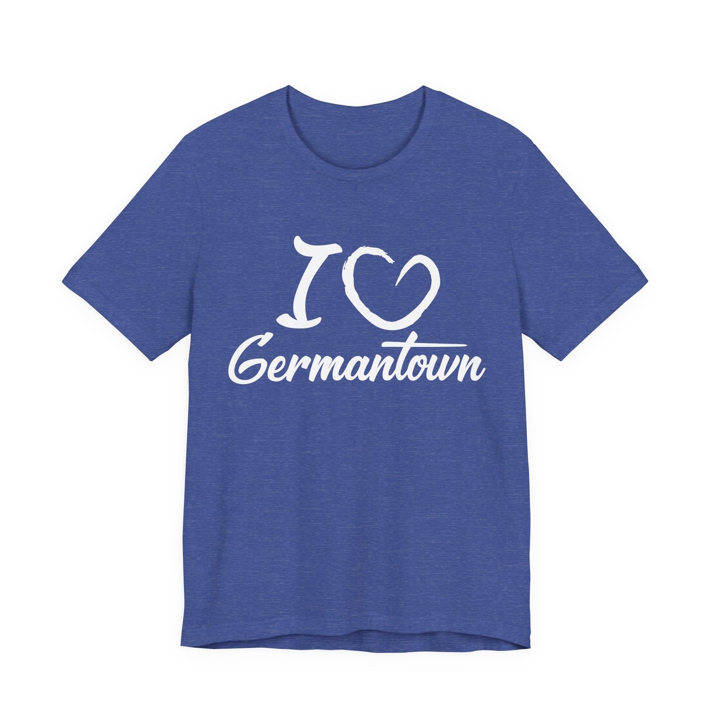 I Love Germantown Unisex Jersey Short Sleeve Tee
