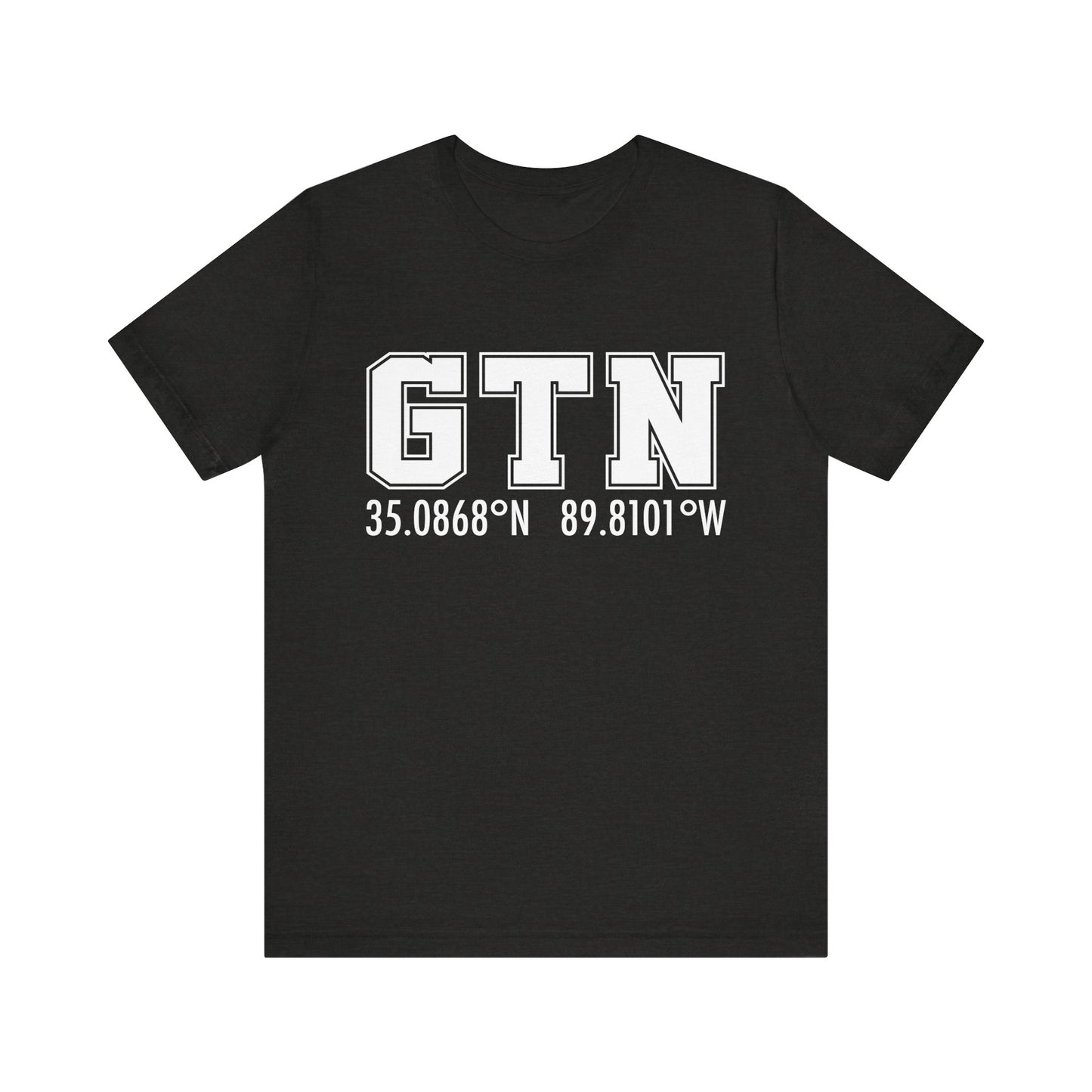 Germantown, TN Coordinates Tee