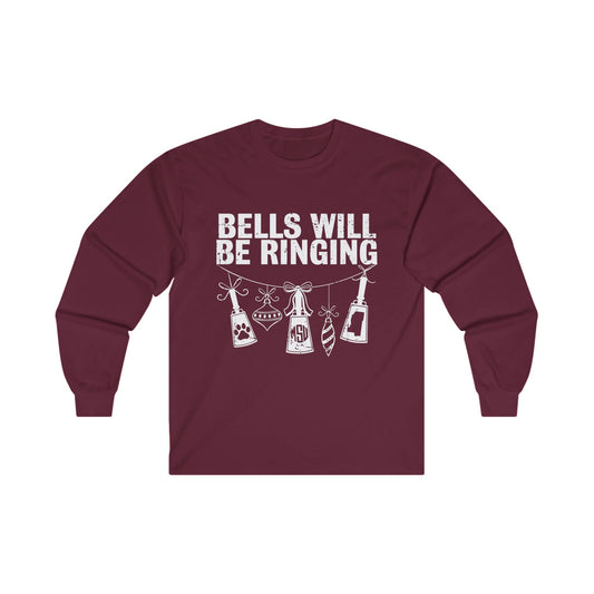 Mississippi State "Bells Will Be Ringing" Christmas Unisex Ultra Cotton Shirt