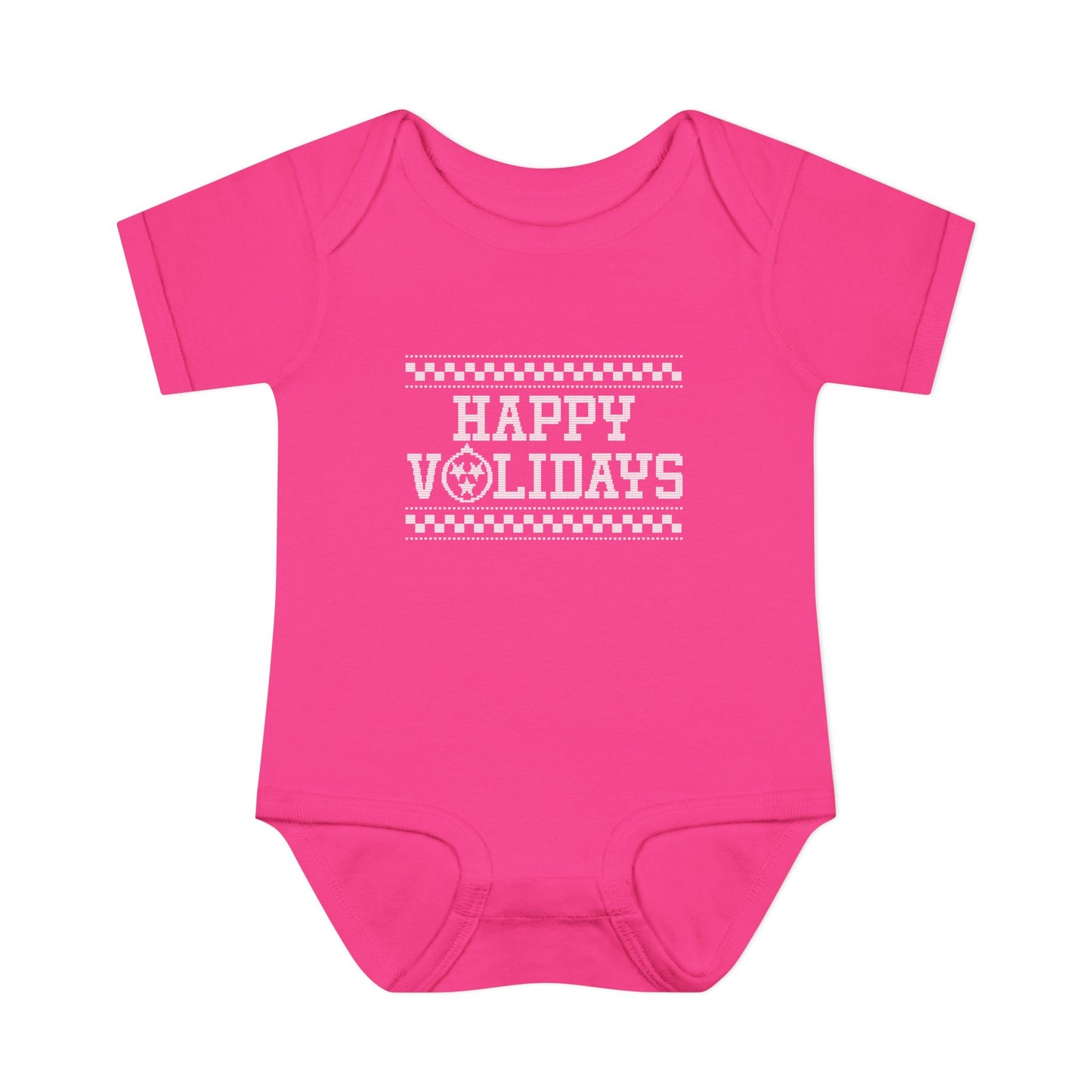 Tennessee Happy Volidays Cute Holiday Baby Bodysuit - Happy Holidays Infant Outfit, Christmas Gift, Baby Shower Present, Festive Onesie, Seasonal Apparel