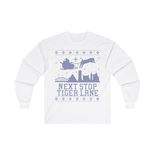 Memphis Next Stop Tiger Lane Unisex Ultra Cotton Long Sleeve Tee