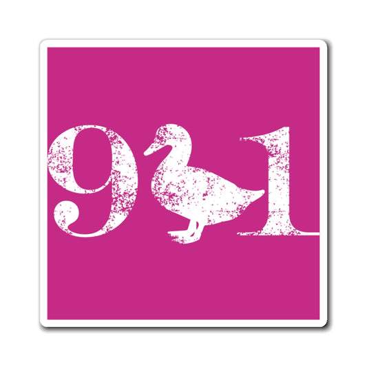 901 Peabody Duck Magnet