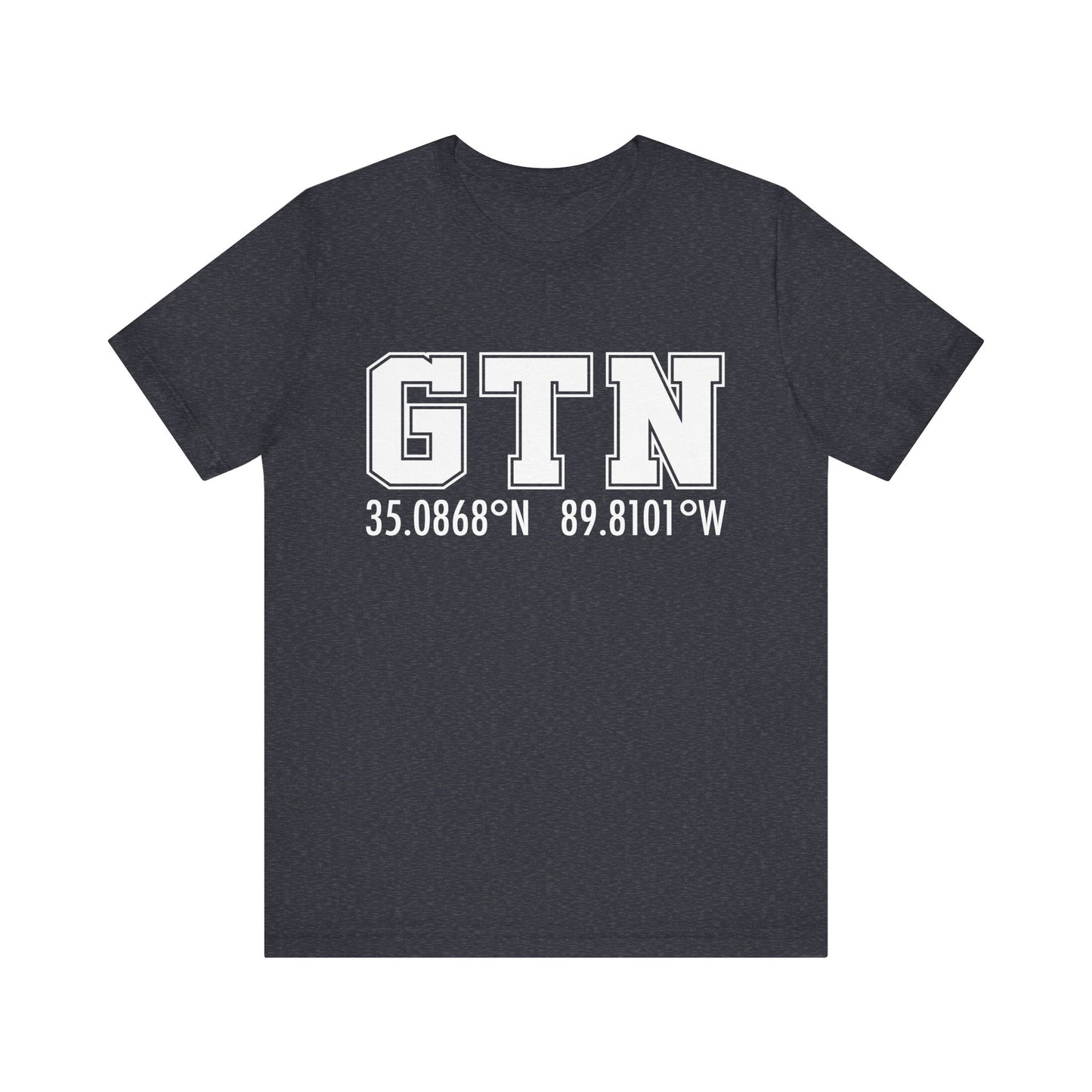 Germantown, TN Coordinates Tee