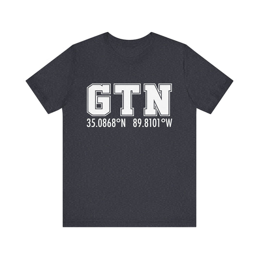 Germantown, TN Coordinates Tee