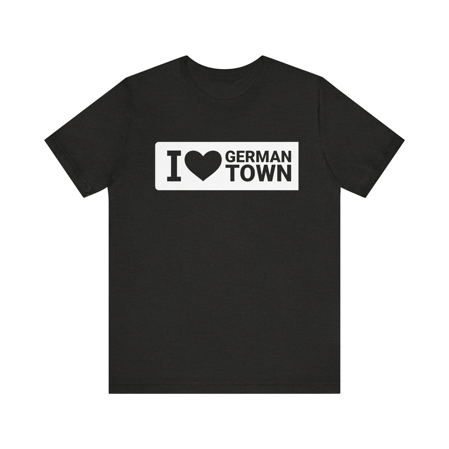 I Love Germantown Unisex Jersey Short Sleeve Tee