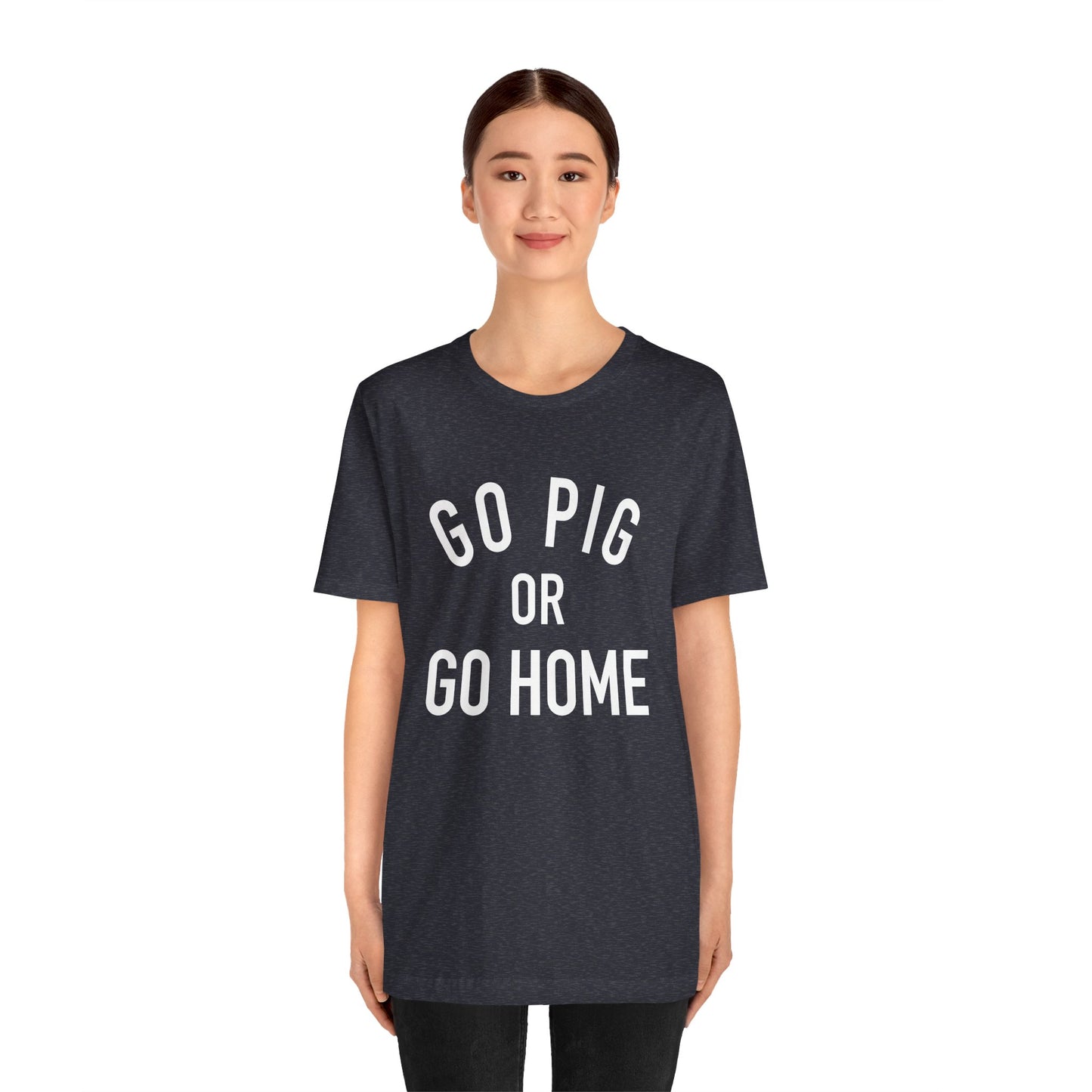 Arkansas Go Pig Or Go Home Tee