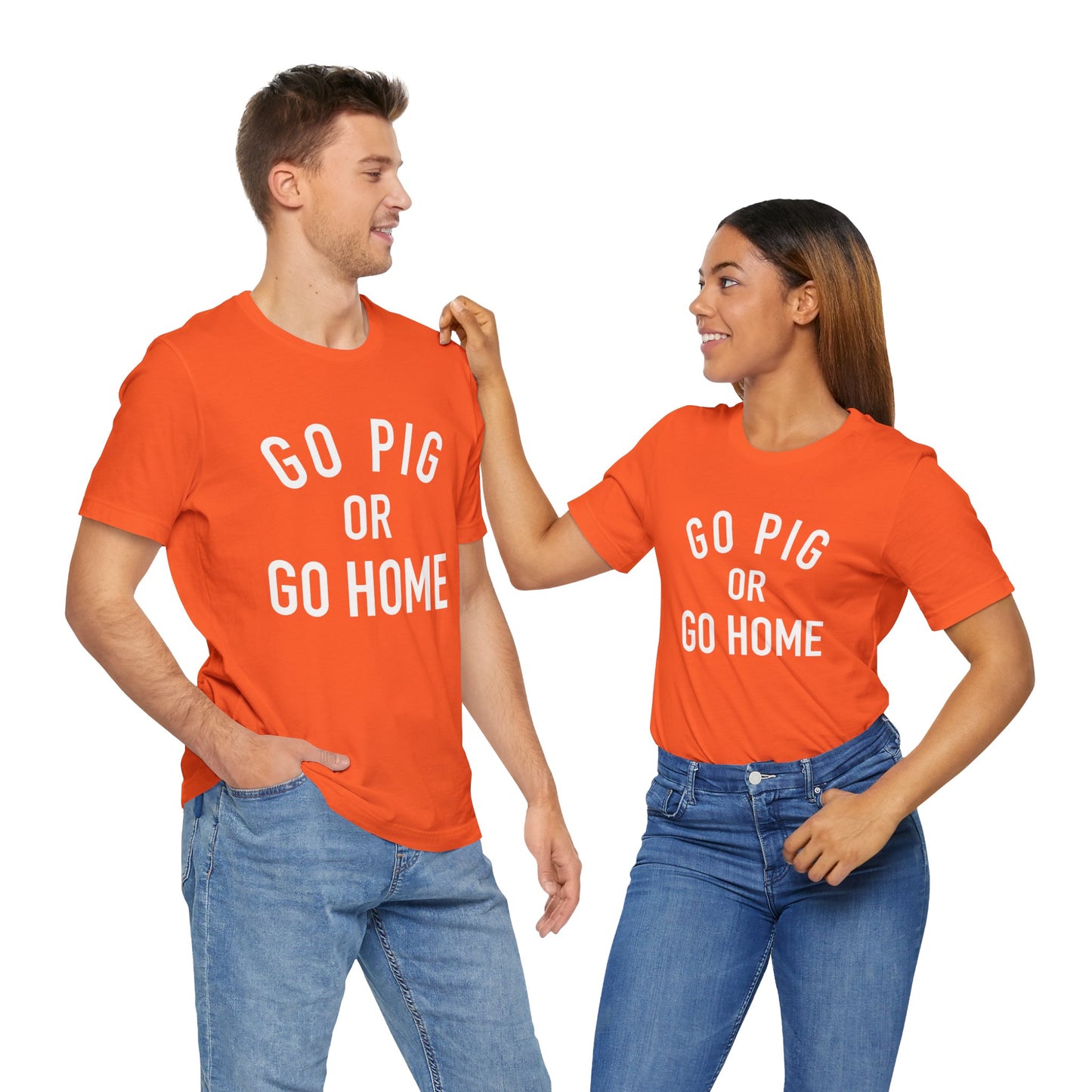 Arkansas Go Pig Or Go Home Tee