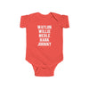 Waylon, Willie, Merle, Hank, Johnny Onesie