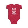 Waylon, Willie, Merle, Hank, Johnny Onesie