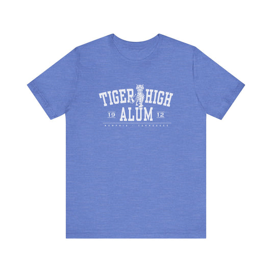 Memphis Tiger High Alum Unisex Jersey Short Sleeve Tee