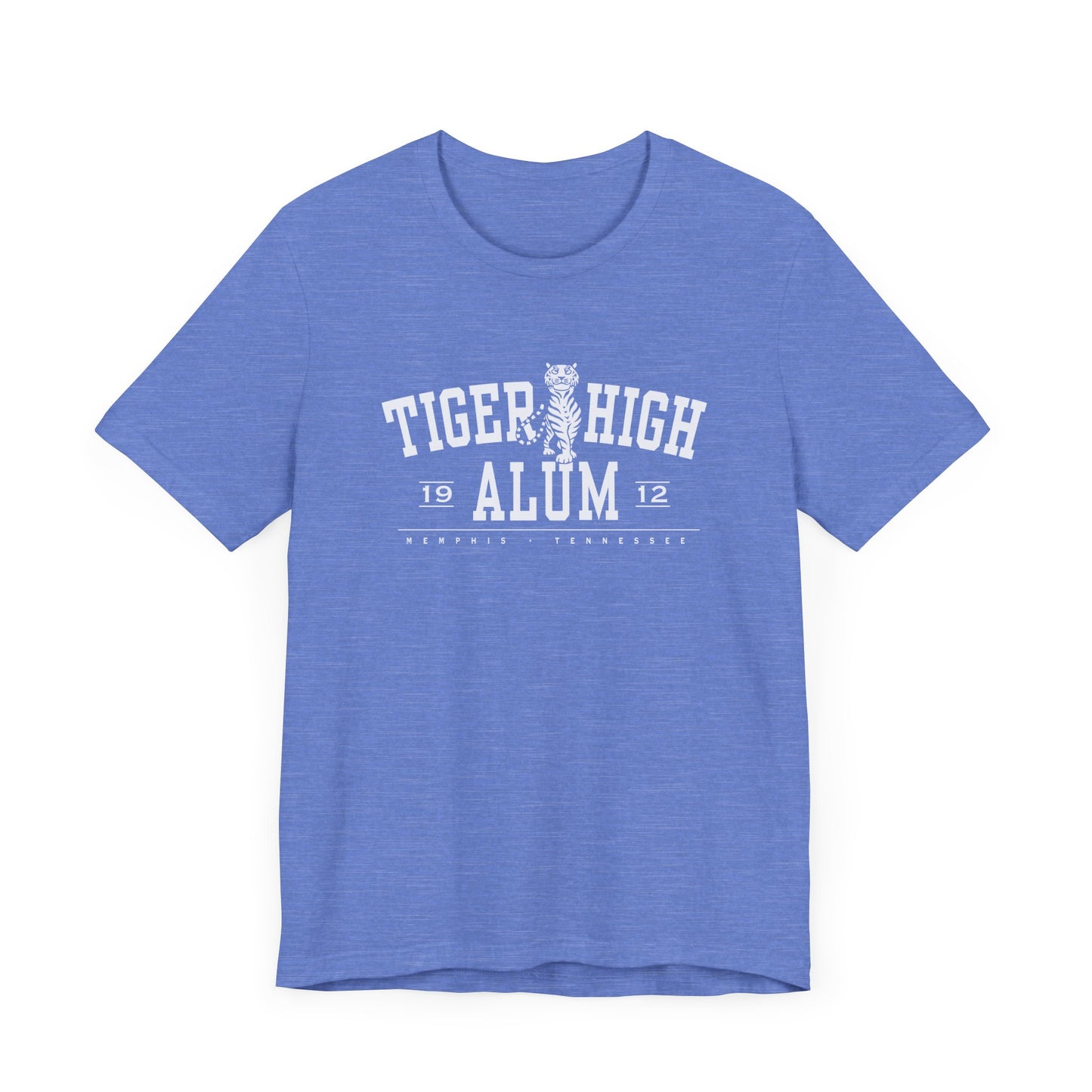 Memphis Tiger High Alum Unisex Jersey Short Sleeve Tee