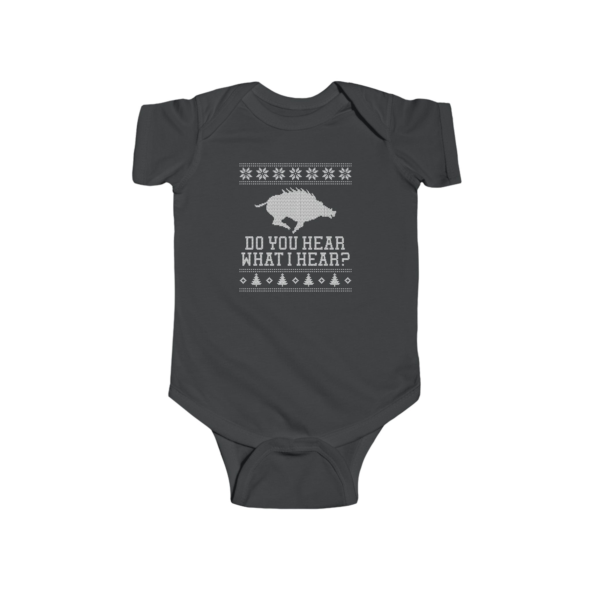 Do You Hear What I Hear Arkansas Razorback Onesie