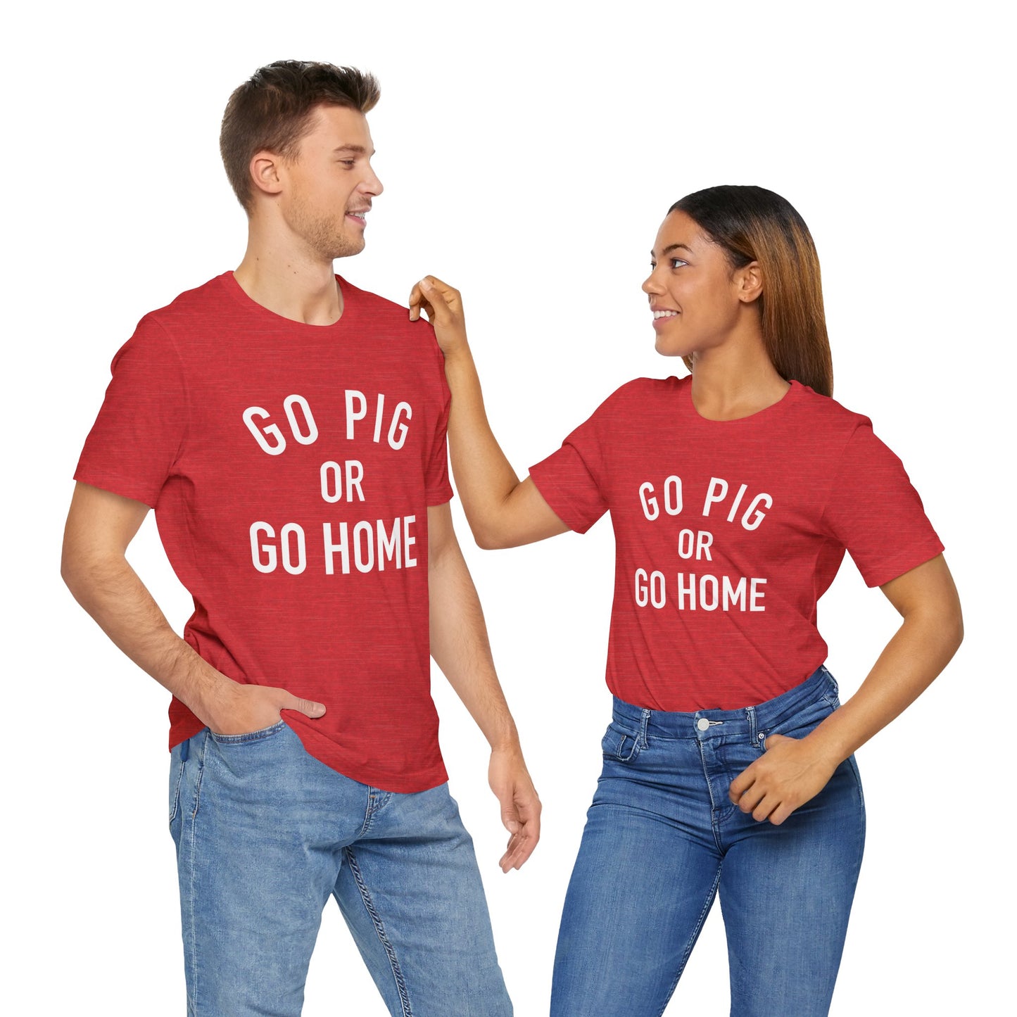 Arkansas Go Pig Or Go Home Tee