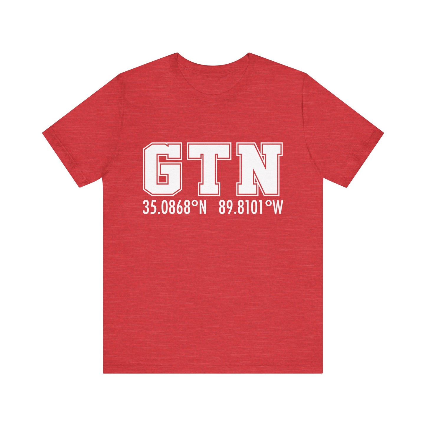 Germantown Tennessee Coordinates Unisex Tee