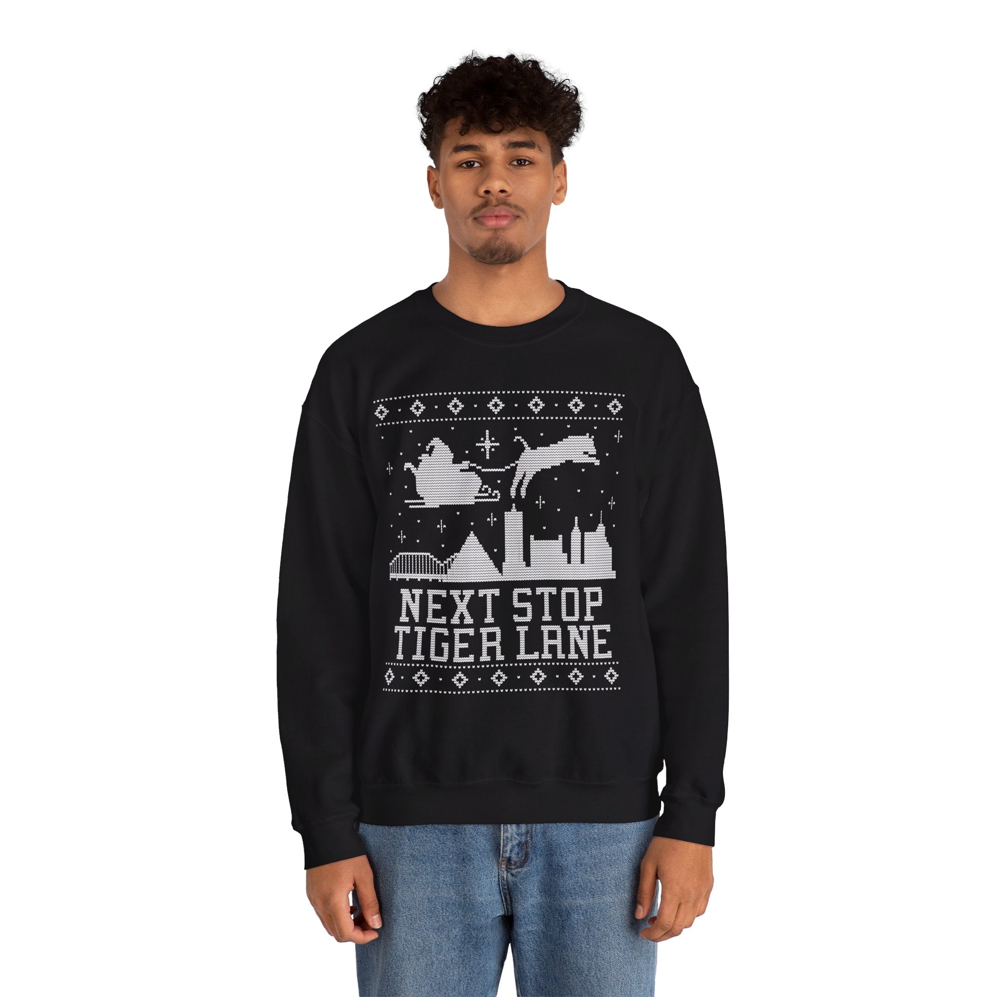 Memphis Christmas Unisex Heavy Blend™ Crewneck Sweatshirt