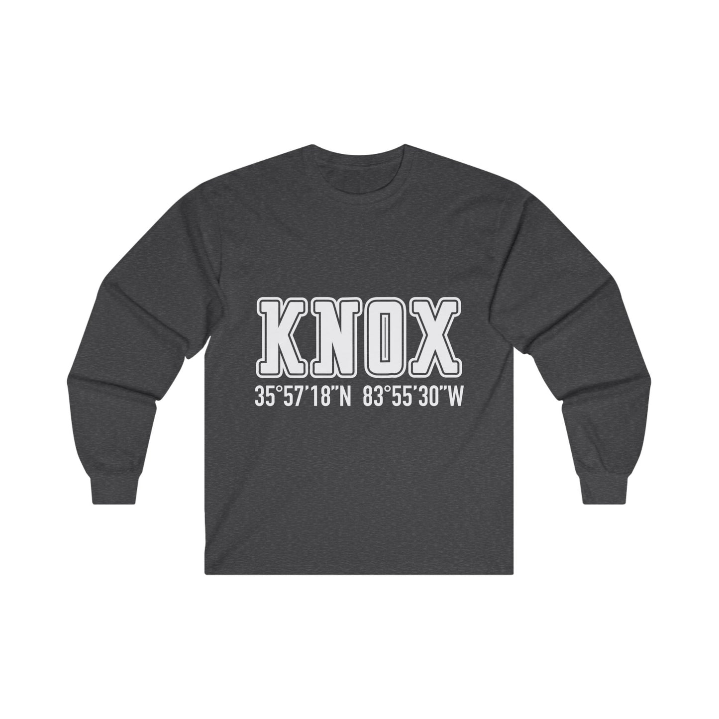 Tennessee Knoxville Coordinates Ultra Cotton Long Sleeve Tee