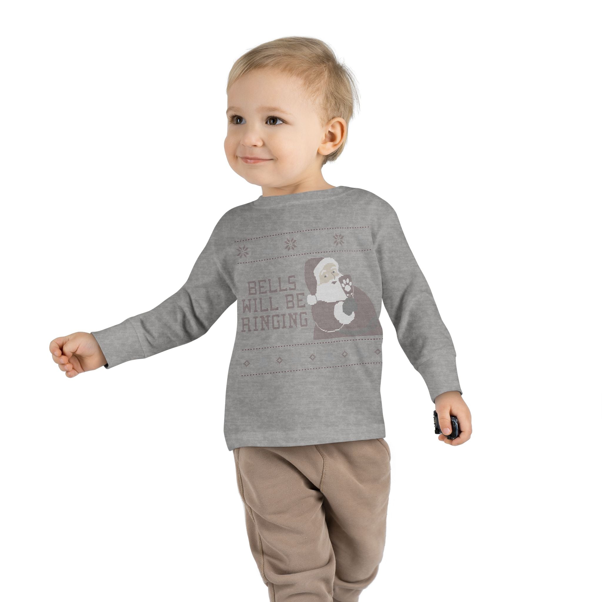 Mississippi State Toddler Christmas Long Sleeve Tee