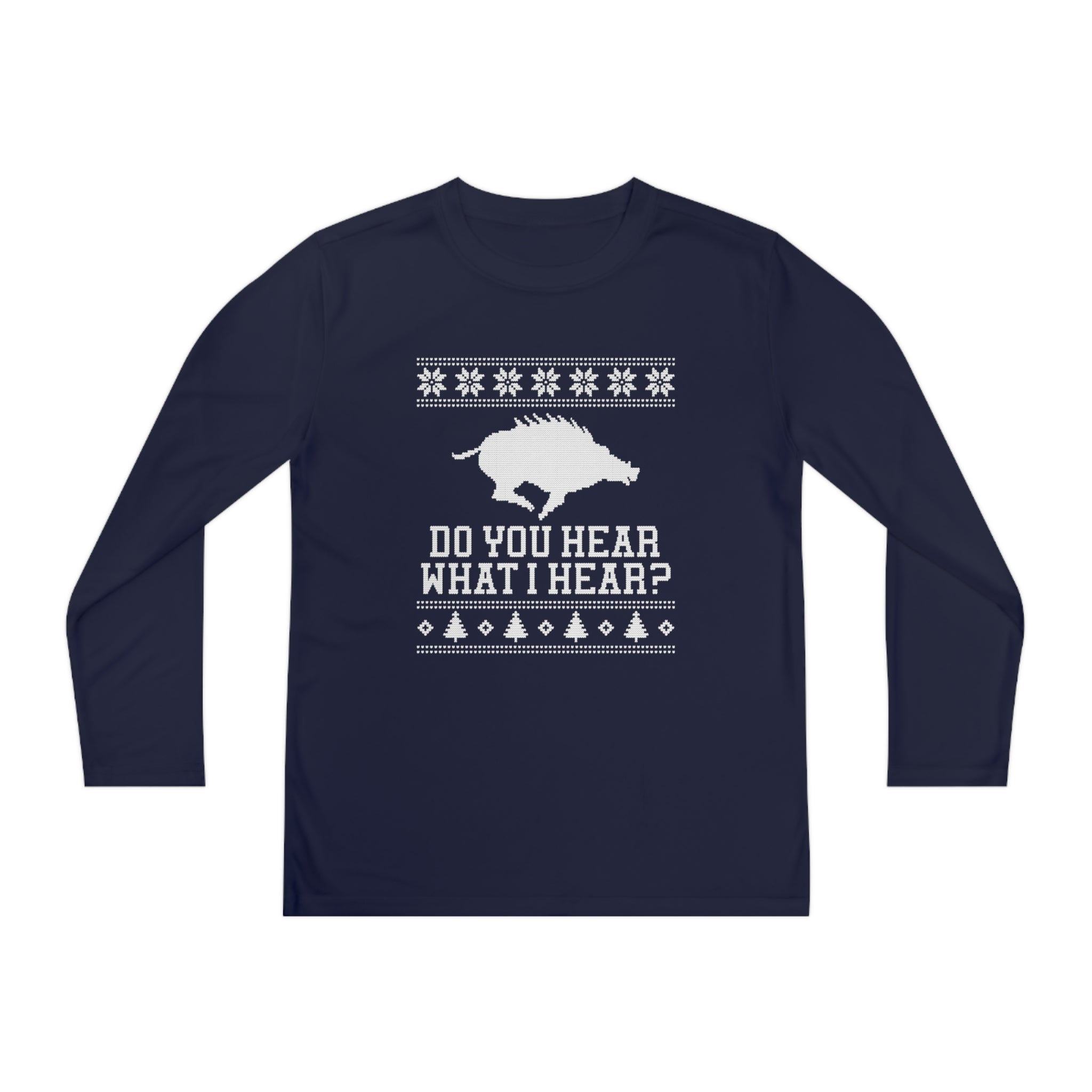 Arkansas "Ugly Christmas Sweater" T Shirt Youth