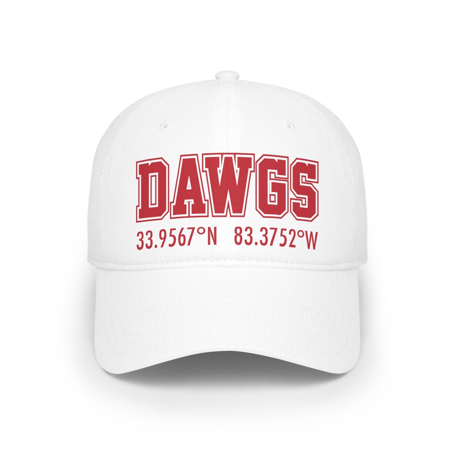 Georgia Dawgs Coordinates Low Profile Baseball Cap - Cool & Casual Headwear for Outdoor Enthusiasts