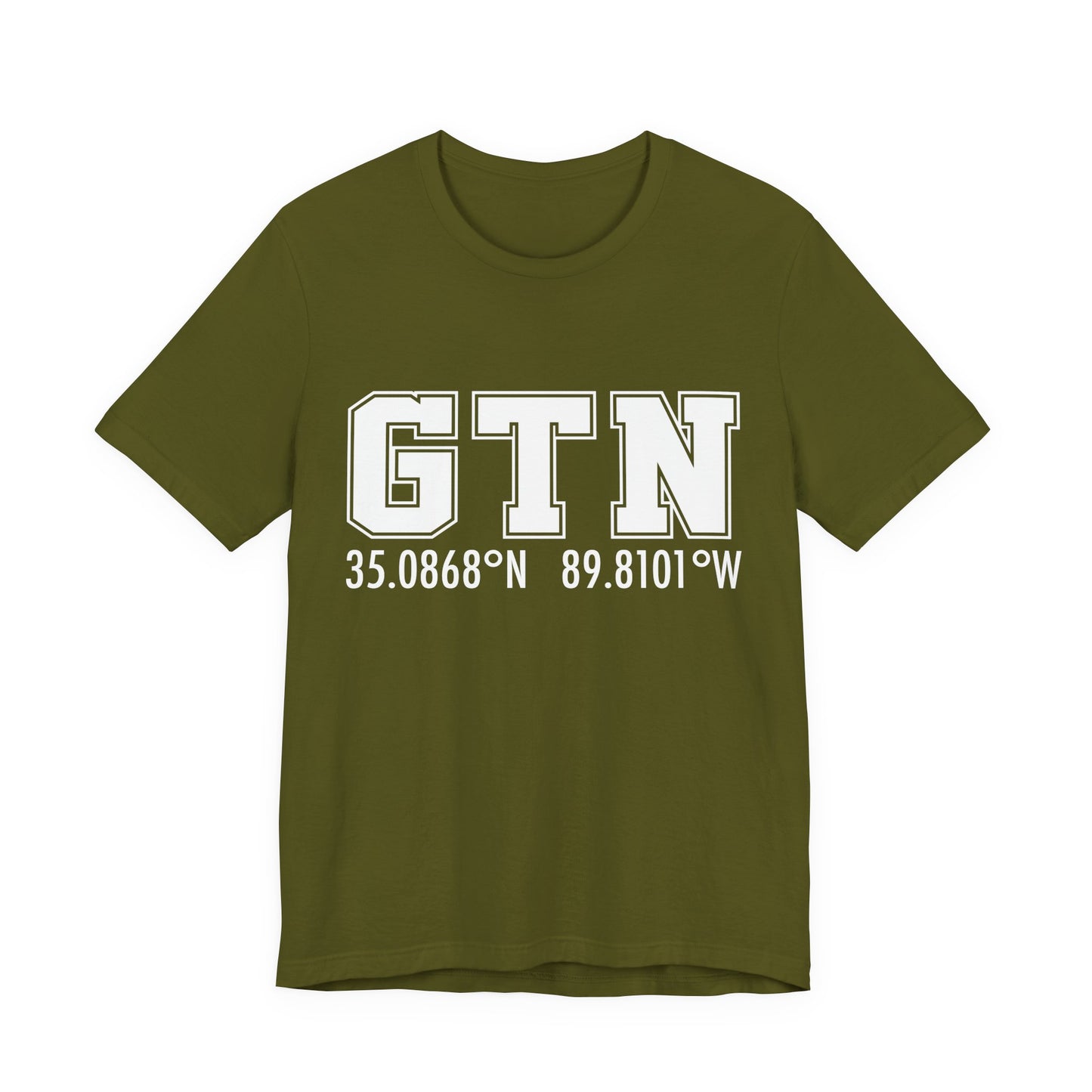 Germantown Tennessee Coordinates Unisex Tee