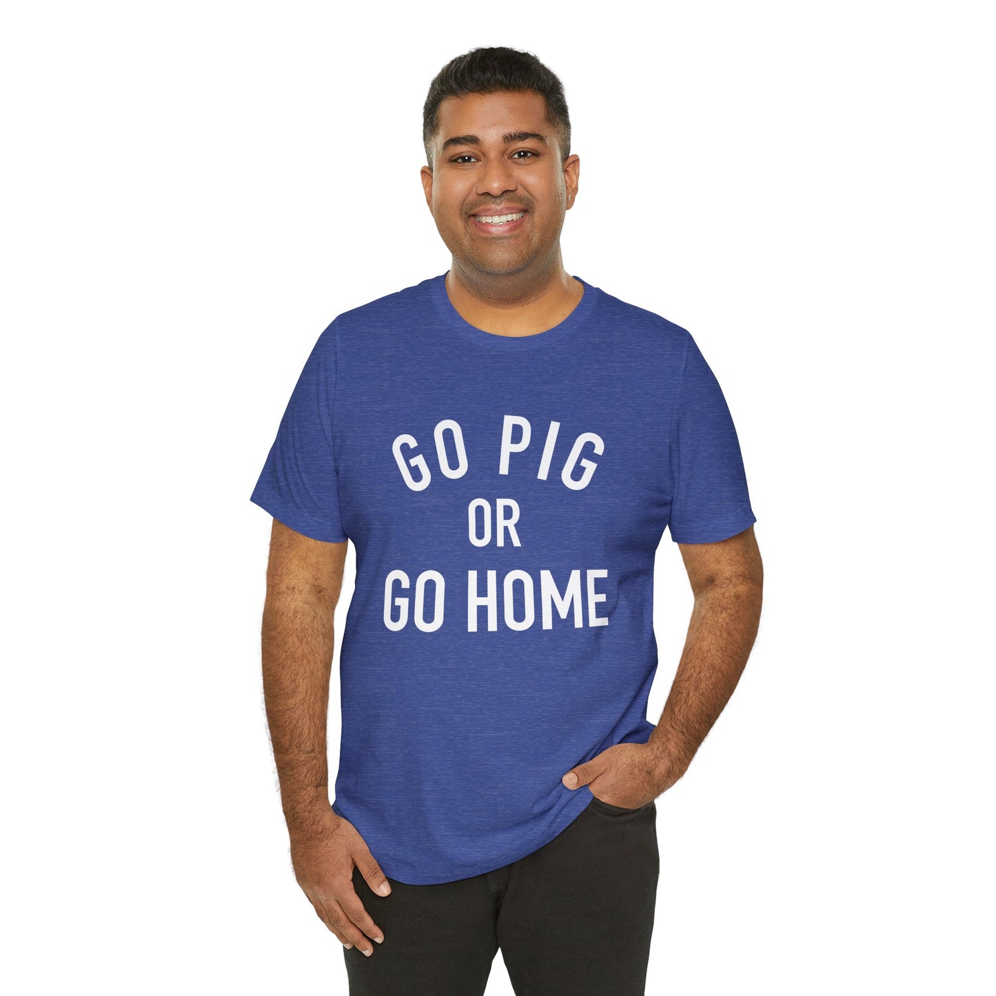 Arkansas Go Pig Or Go Home Tee