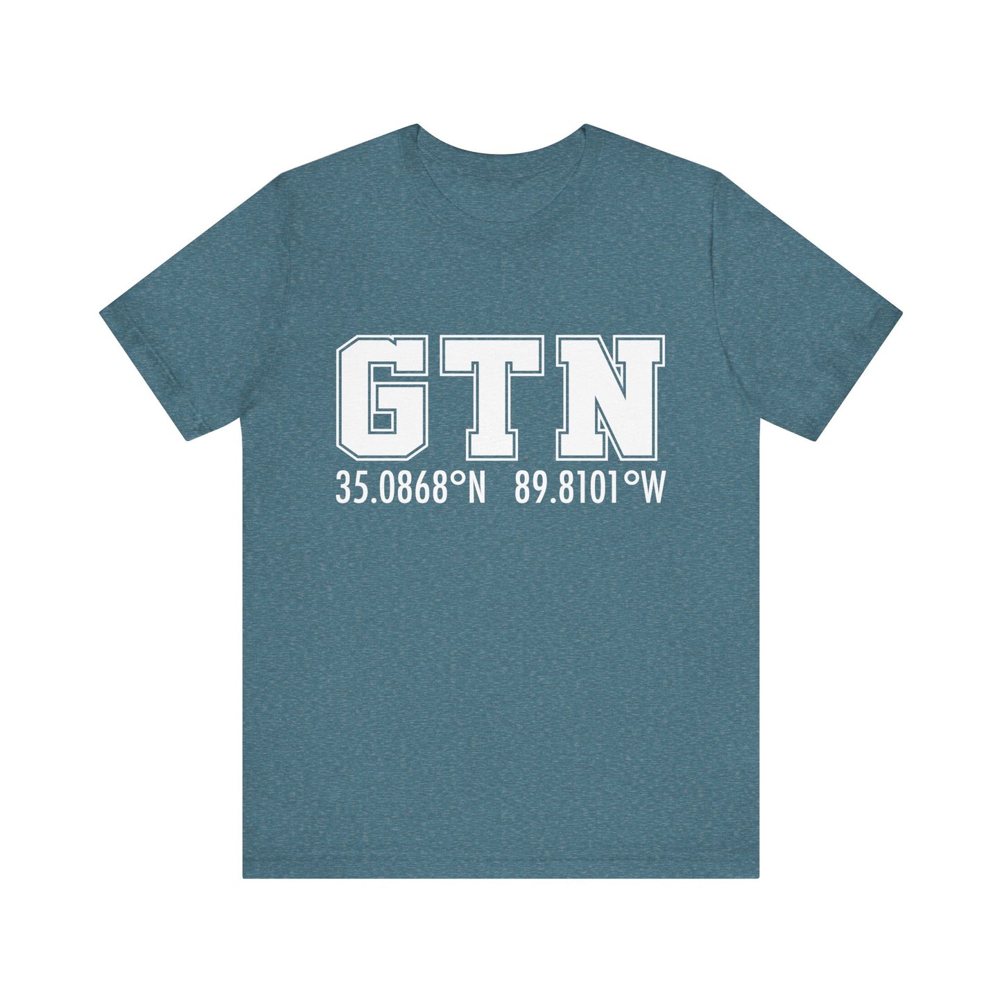 Germantown Tennessee Coordinates Unisex Tee