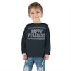 Happy Volidays T shirt Tennessee Christmas Toddler Long Sleeve Tee