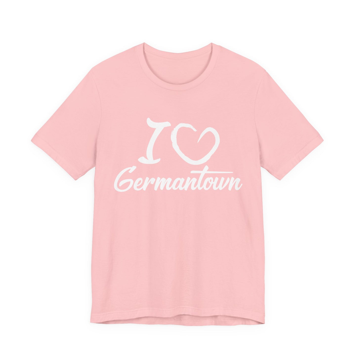 I Love Germantown Unisex Jersey Short Sleeve Tee