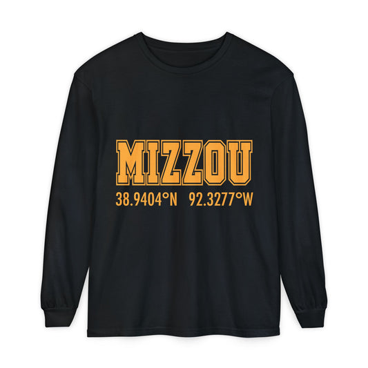 Missouri Coordinates Unisex Garment-dyed Long Sleeve T-Shirt
