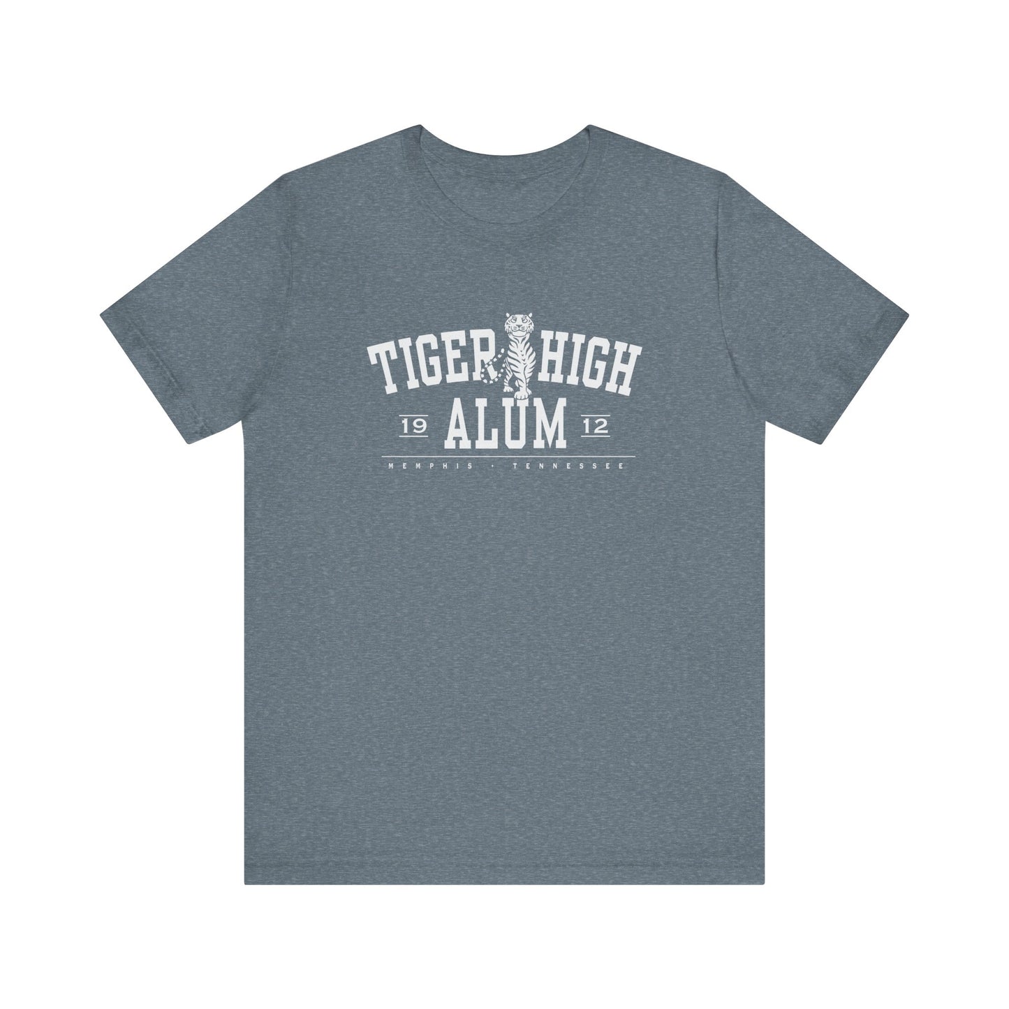 Memphis Tiger High Alum Unisex Jersey Short Sleeve Tee