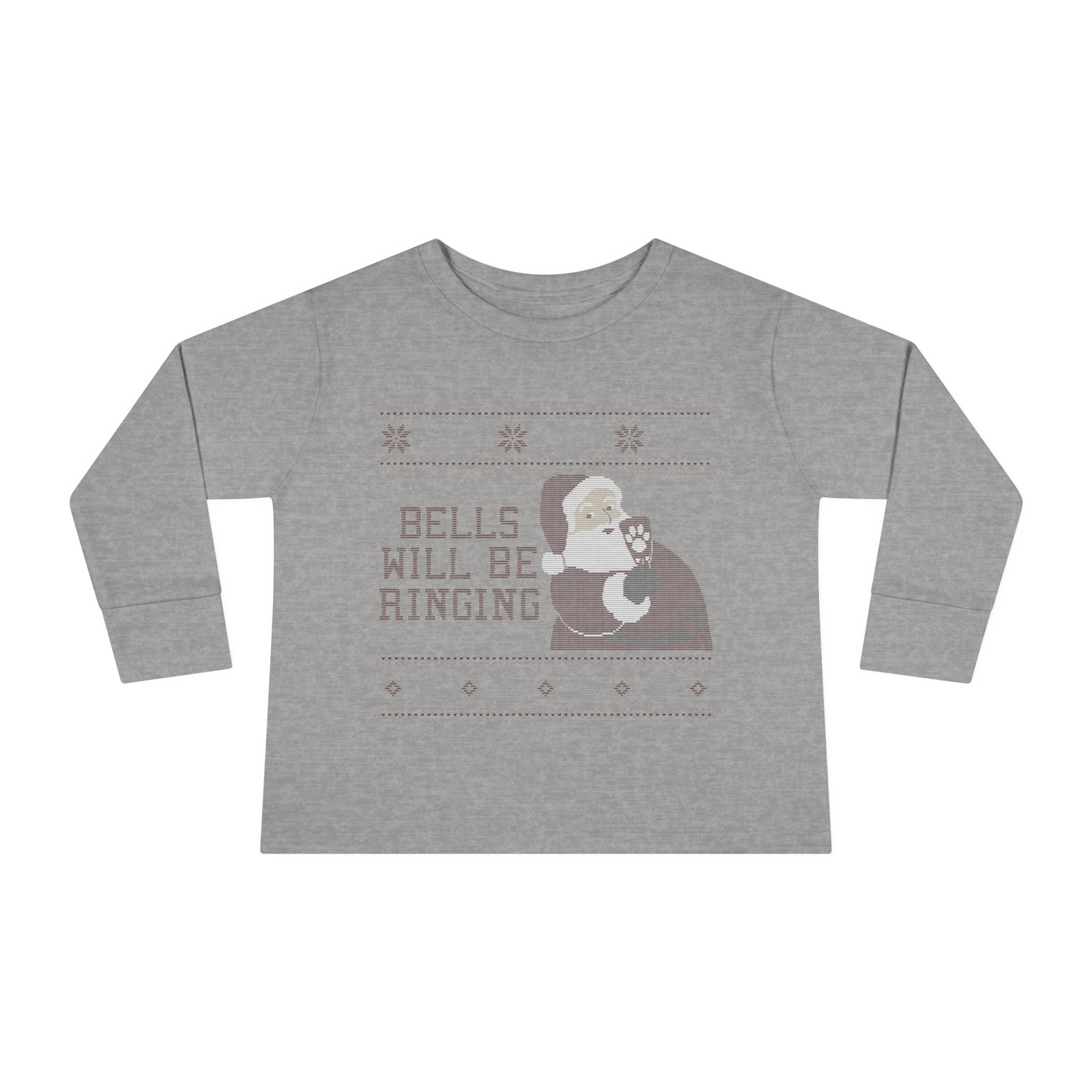 Mississippi State Toddler Christmas Long Sleeve Tee