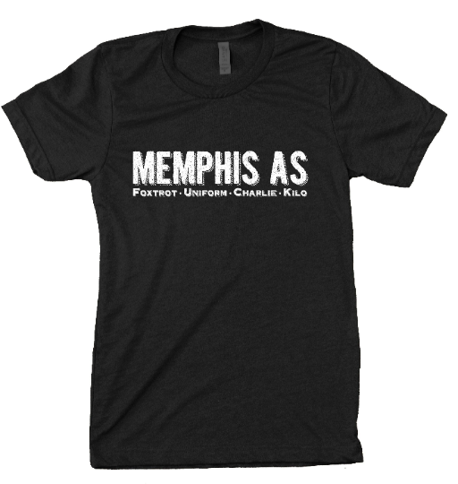 Memphis as Foxtrot*Unicorn*Charlie*Kilo T Shirt