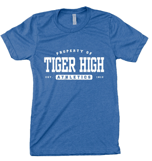 Property of Tiger High Athletics