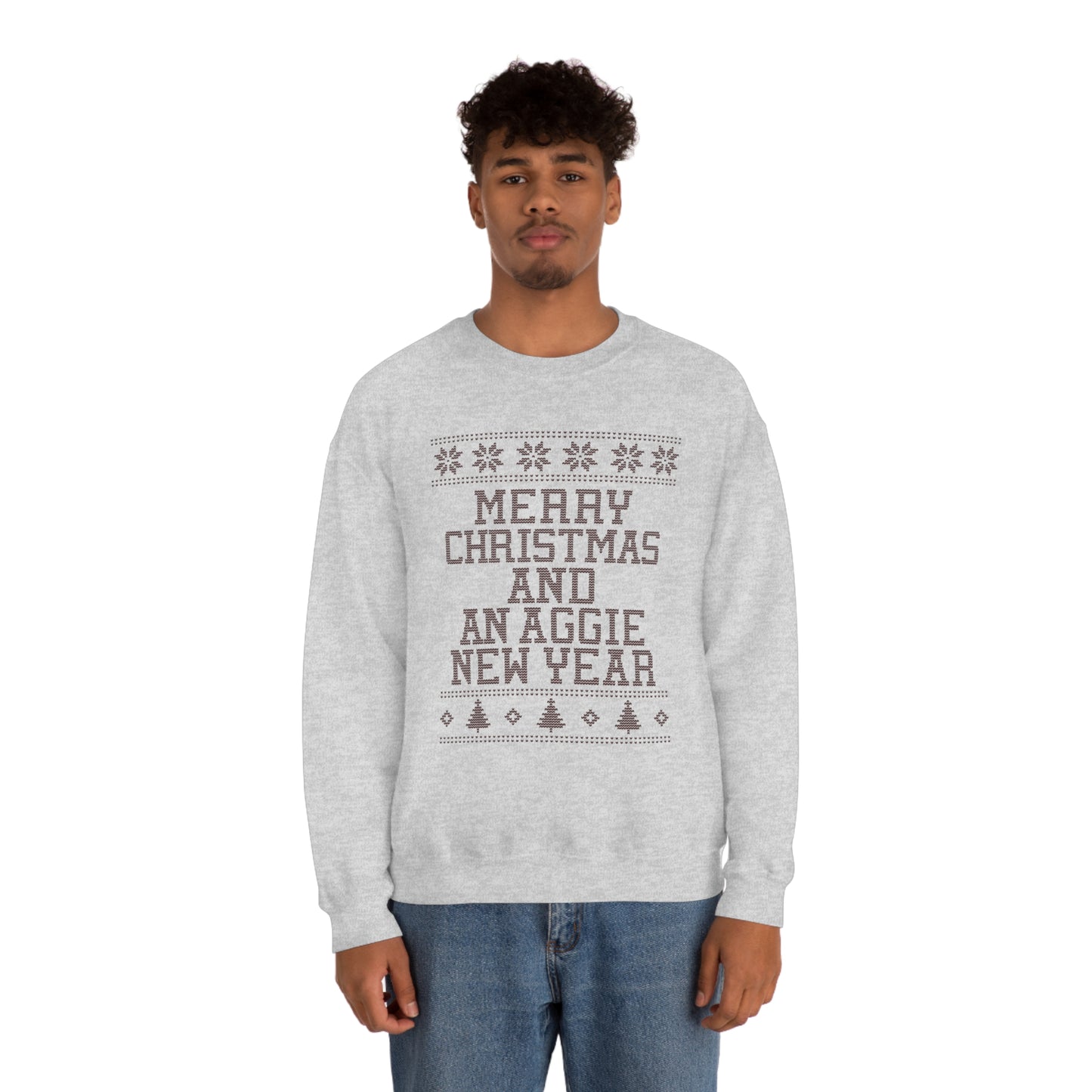 Merry Christmas And An Aggie New Year Sweatshirt