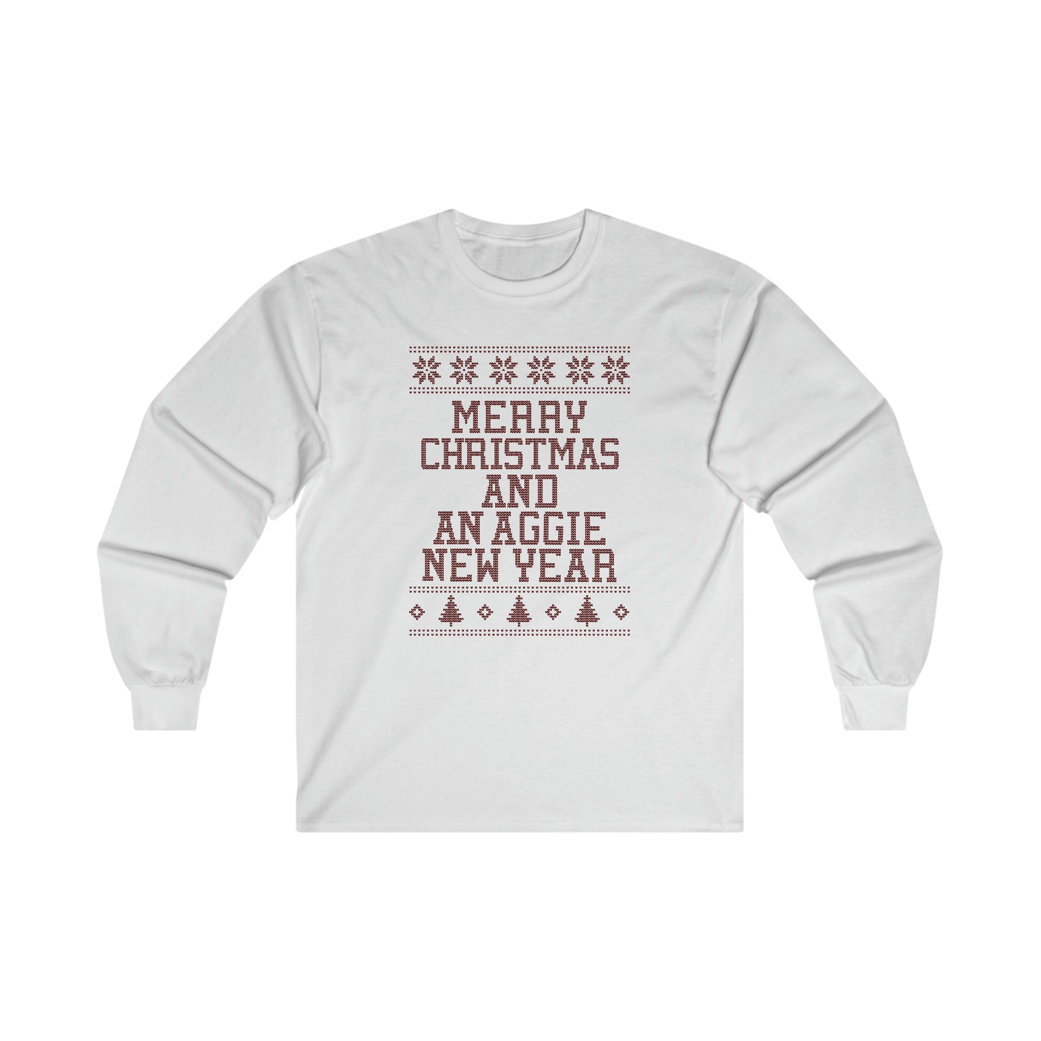 Merry Christmas Aggie New Year Long Sleeve Tee